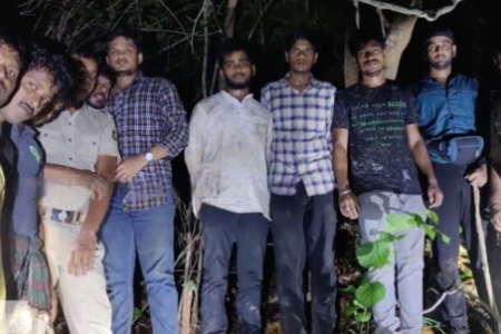 5 students missing in Saptasajya forest rescued after night search