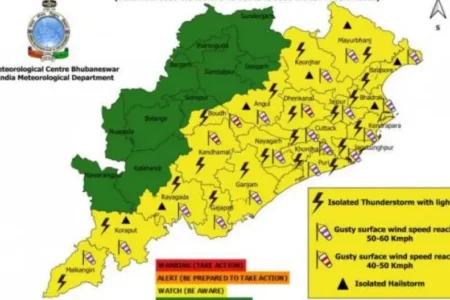 Odisha to witness rainfall till April 5